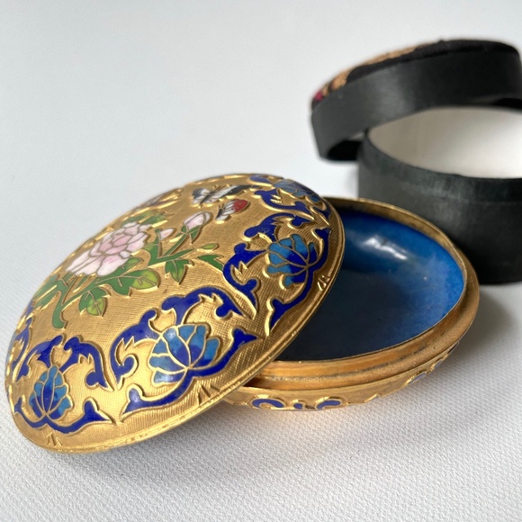 Vintage Chinese Trinket Jewelry Box Lot - Picture 4 of 5